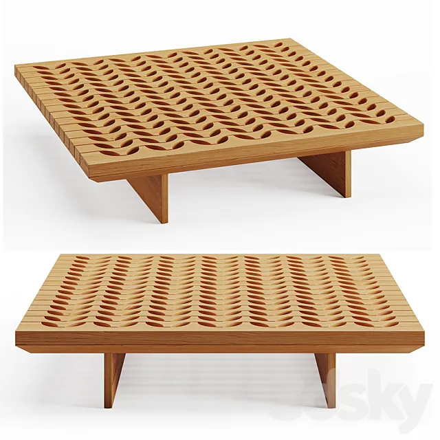 Cobogo Copacabana Coffee table 3ds Max