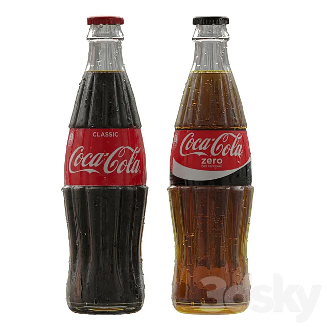 Coca Cola 0.5L 3DSMax File