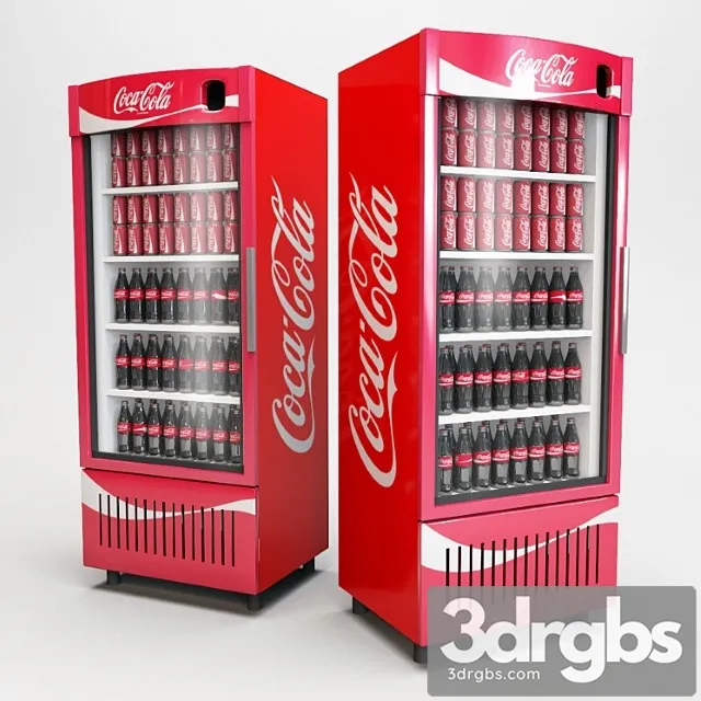 Coca Cola Undercounter Drinks Cooler 3dsmax Download
