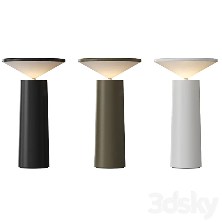 Cocktail by Grok collection table lamp 3DS Max