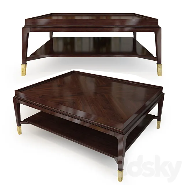 cocktail table Bridgeton Cocktail Table. Century. 3ds Max