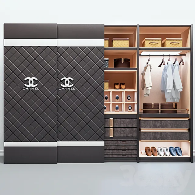 Coco Chanel Cupboard 3DS Max Model