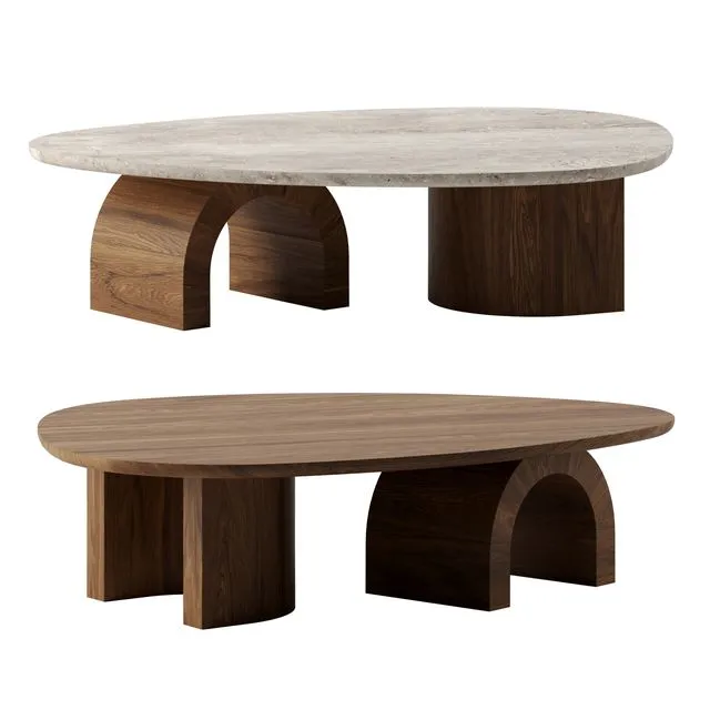 Coco coffee table by QLiv 3dsMax Model