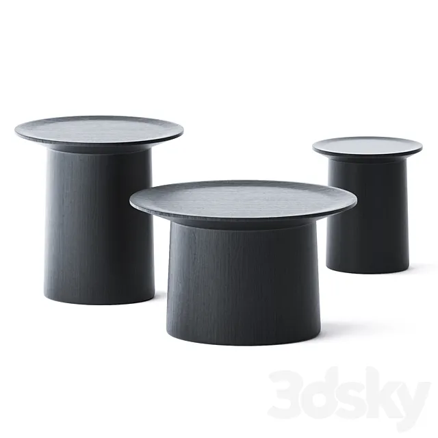 Coco Coffee Table set 3ds Max