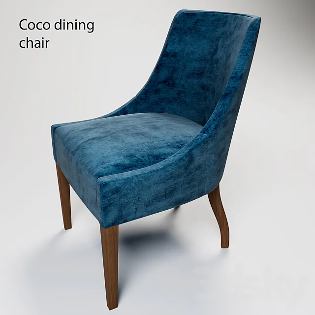 Coco dining chair 3DS Max Model