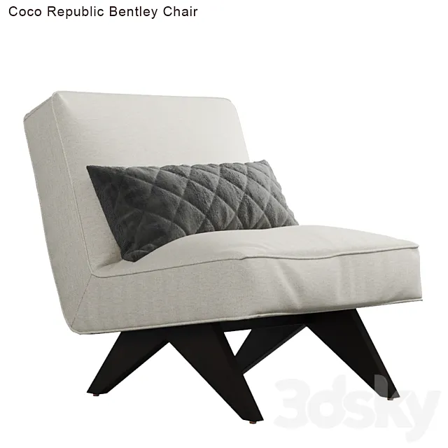 Coco Republic Bentley Chair 3DSMax File