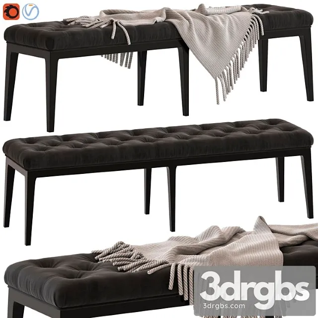 Coco republic piccadilly tufted bench