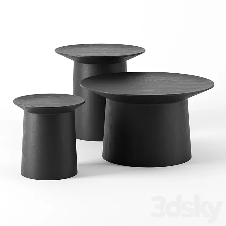 Coco tables by Blue Dot 3DS Max