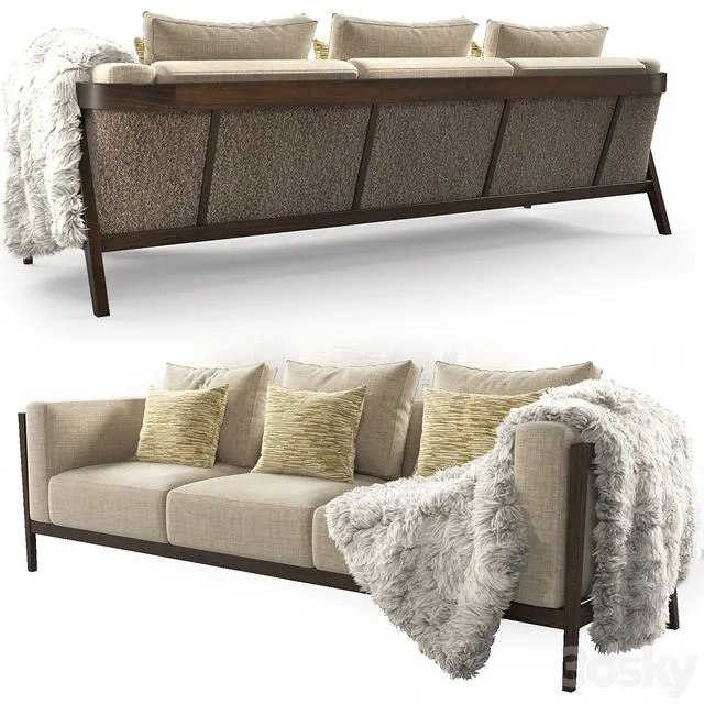 Coco Wolf Porto Comporta Sofa 3dsMax Model