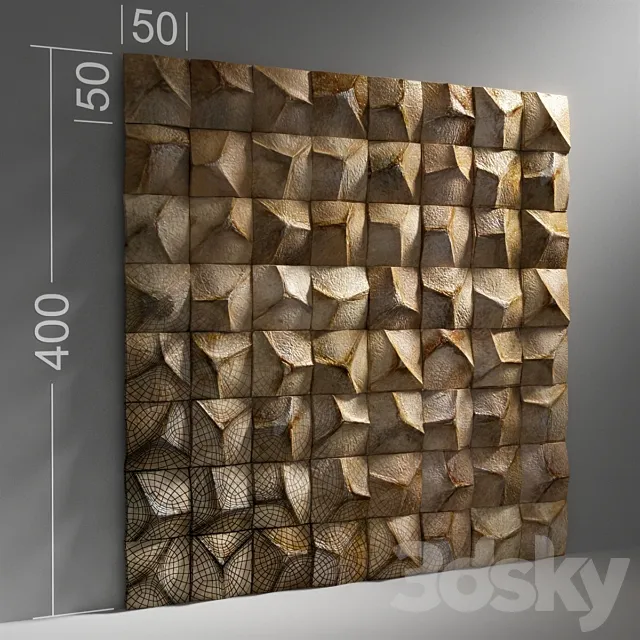 Coconut mosaic 3DS Max Model