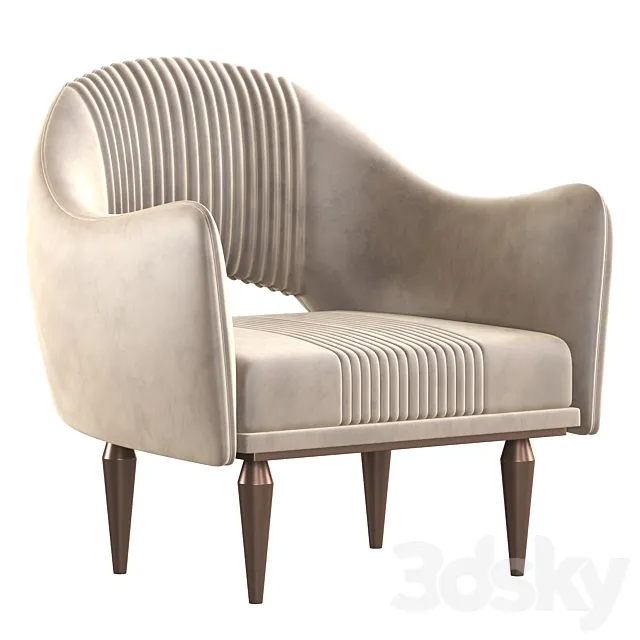 Cocoon Armchair 3DS Max Model