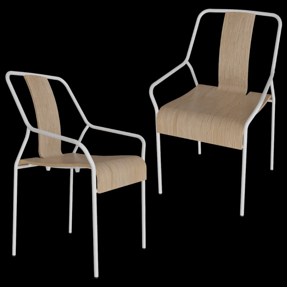 COEDITION – Chair DAO 3ds Max