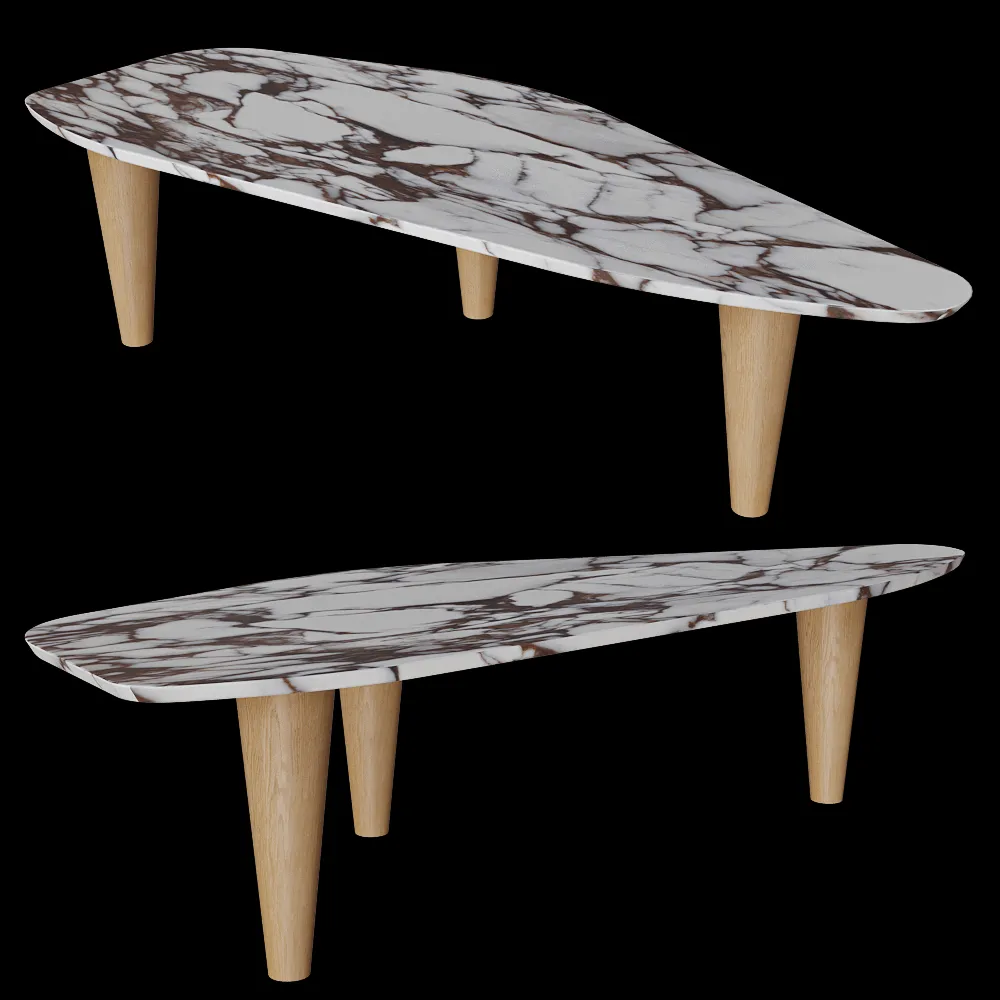 COEDITION – Table PETRA – Olivier Gagnère 3ds Max