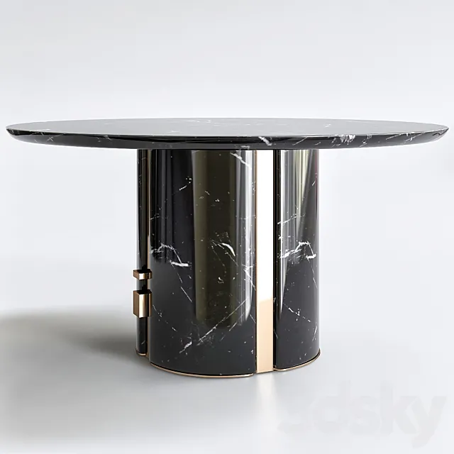 Cofee table Minotti 3DS Max Model