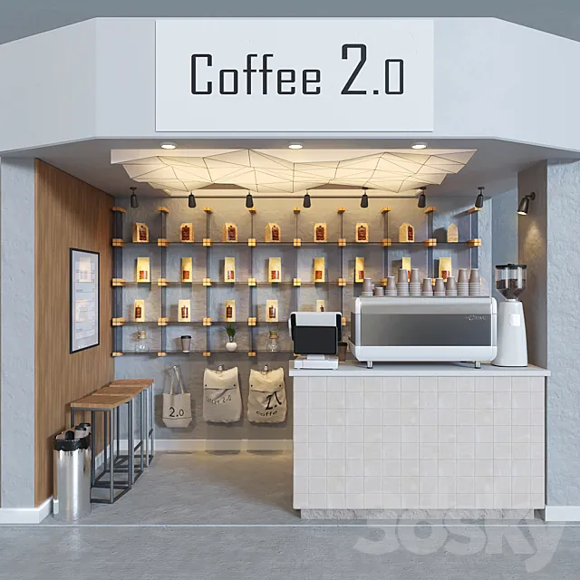 Coffee 2.0 3ds Max