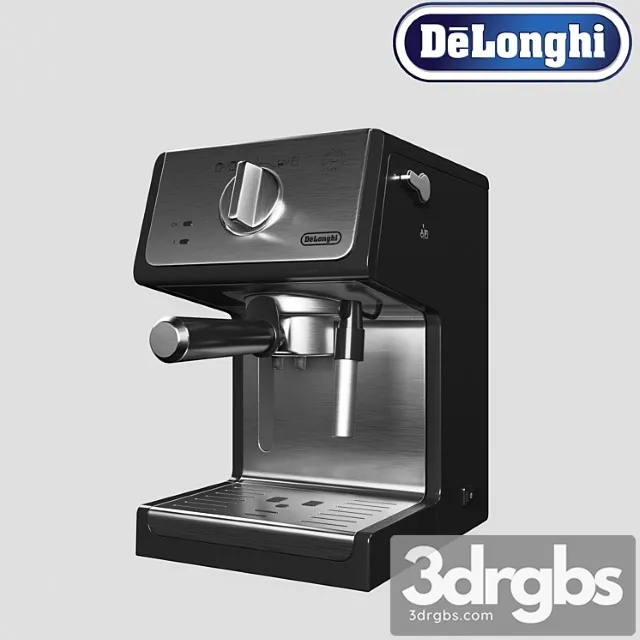 Coffee machine de longhi ecp 35.31 2 3dsmax Download