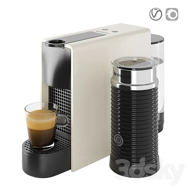 Coffee machine Essenza Mini 3DSMax File