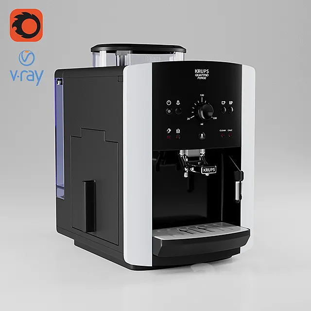 Coffee machine KRUPS 3DS Max Model