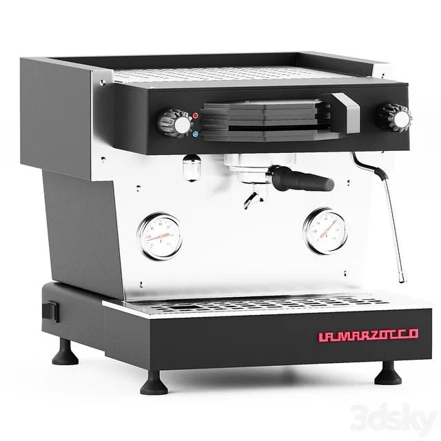 Coffee machine La Marzocco LINEA MINI BLACK 3dsMax Model