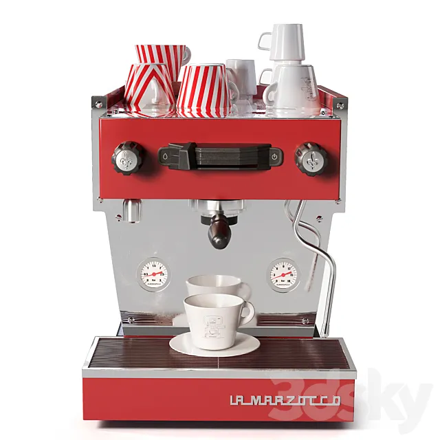 Coffee Machine La Marzocco Micra 3DS Max Model