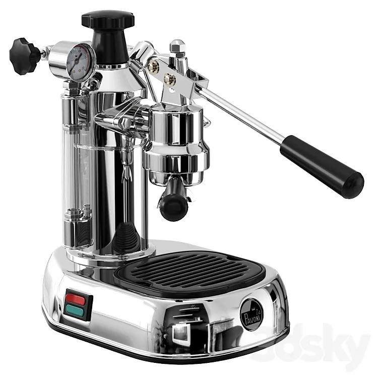Coffee machine La Pavoni 3DS Max