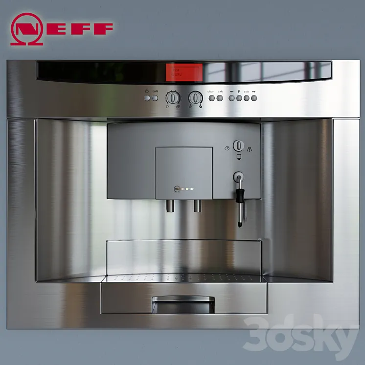 Coffee machine NEFF 3DS Max