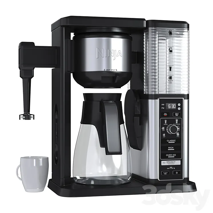 coffee machine Ninja Specialty Coffee Maker – CM400 3DS Max Model
