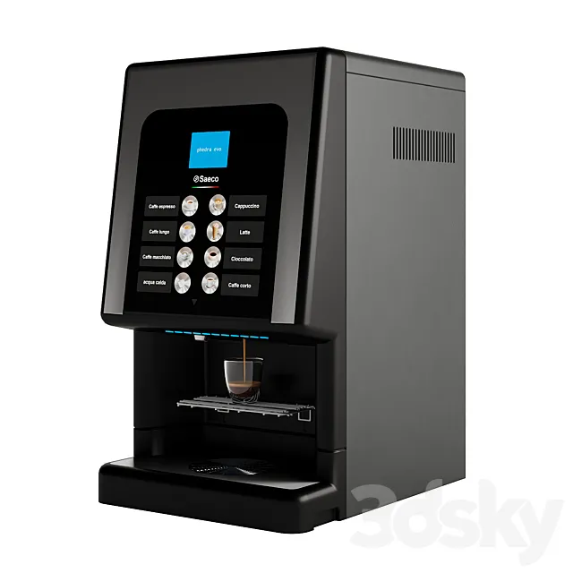 Coffee machine Saeco Phedra EVO 3DSMax File