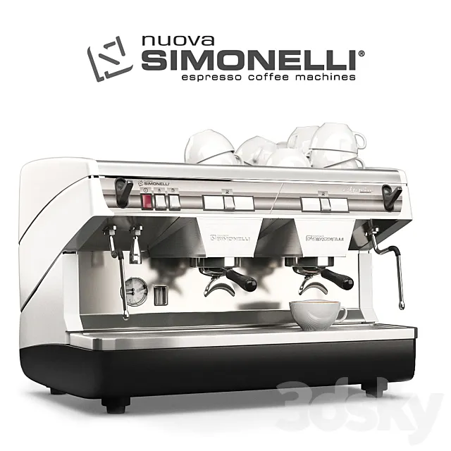 Coffee machine Simonelli Appia 2 3DSMax File