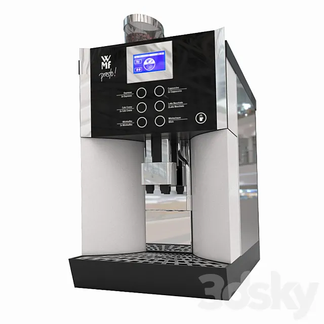 Coffee machine WMF Presto 3ds Max