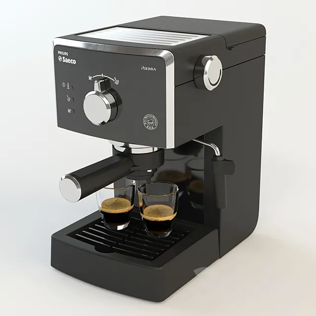 Coffee Maker Philips Saeco Poemia 3ds Max