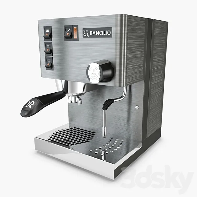 Coffee Maker Rancilio Silvia 3DSMax File