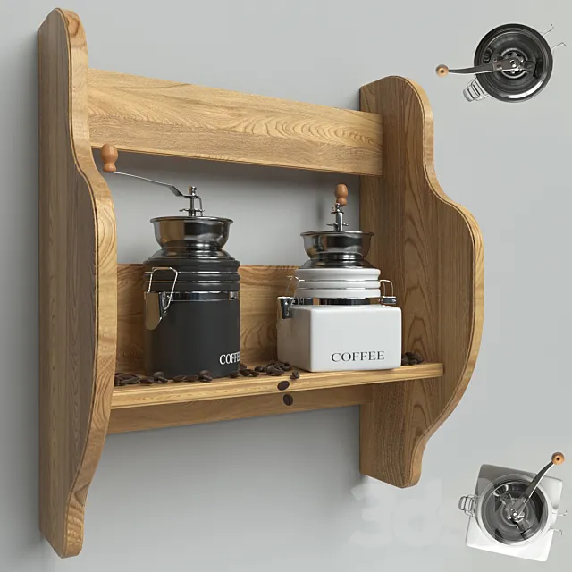 Coffee mill 3DSMax File