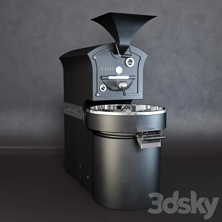 COFFEE ROASTER 3DS Max Model