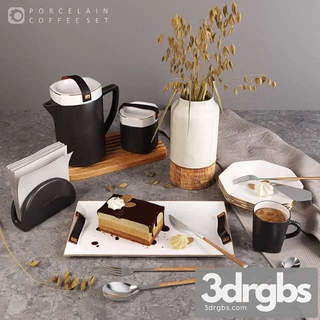 Coffee set Zara Home 3dsmax Download