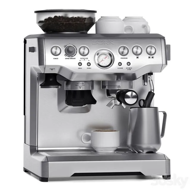 Coffee station BORK C804 3dsMax Model