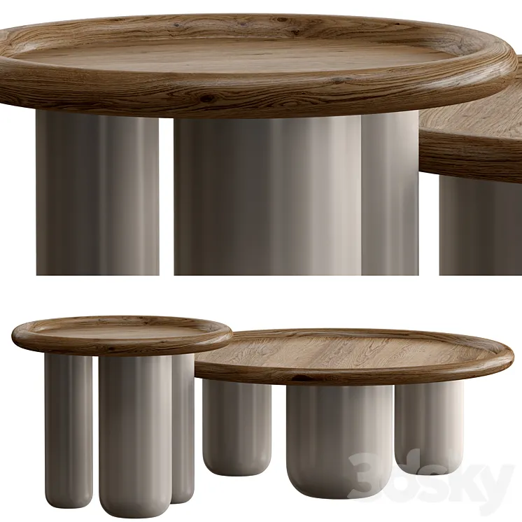 coffee table 2 3DS Max Model
