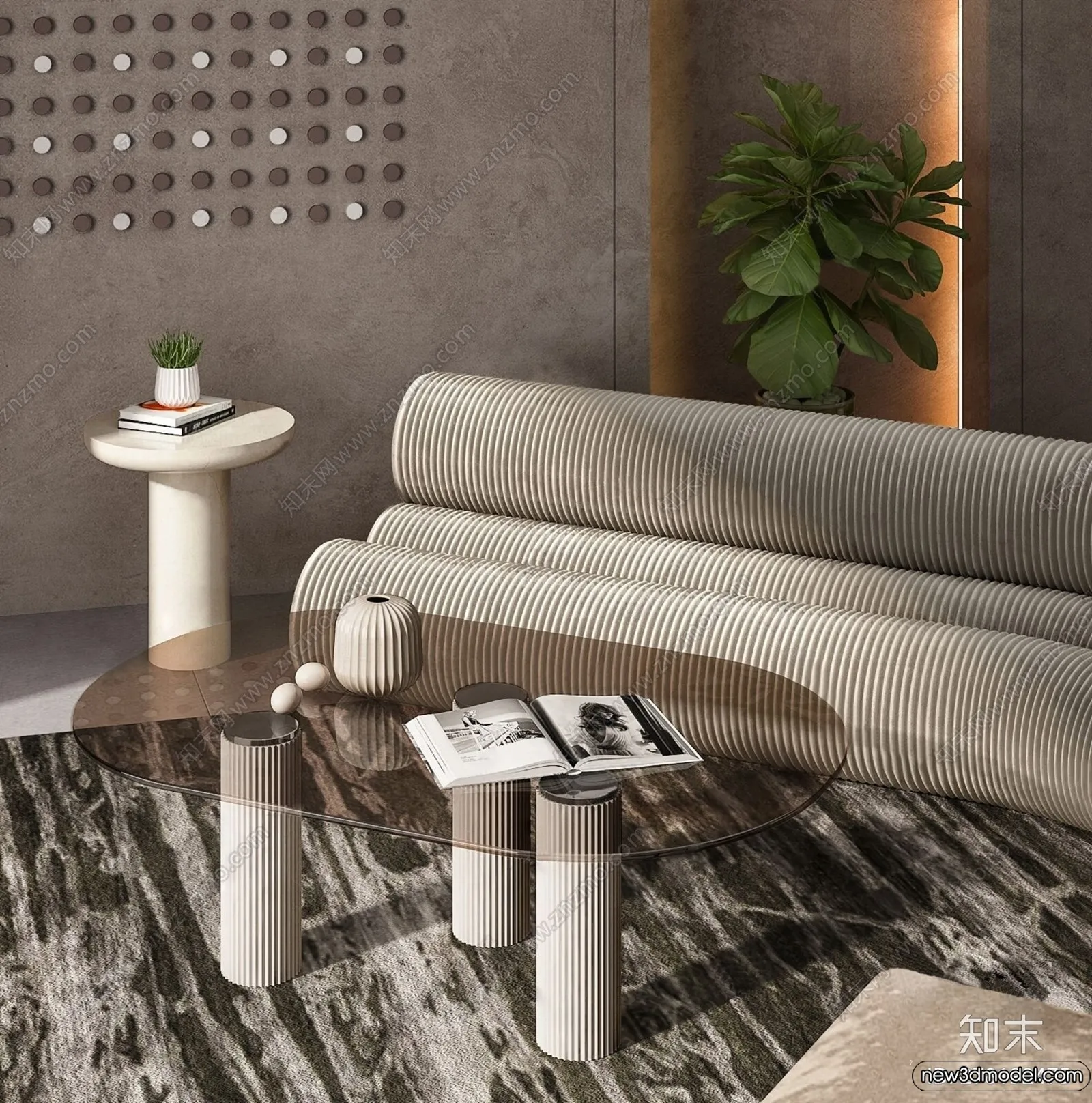 Coffee Table – 3D Models – 3D Furniture Models for Interior – 003