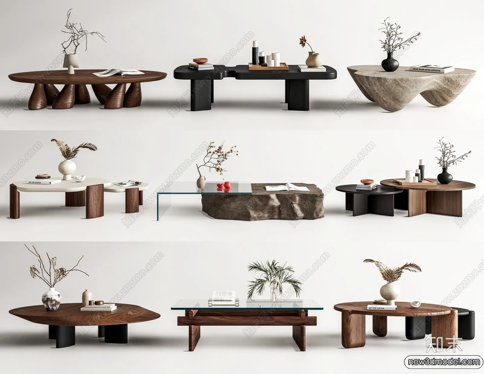 Coffee Table – 3D Models – 3D Furniture Models for Interior – 014