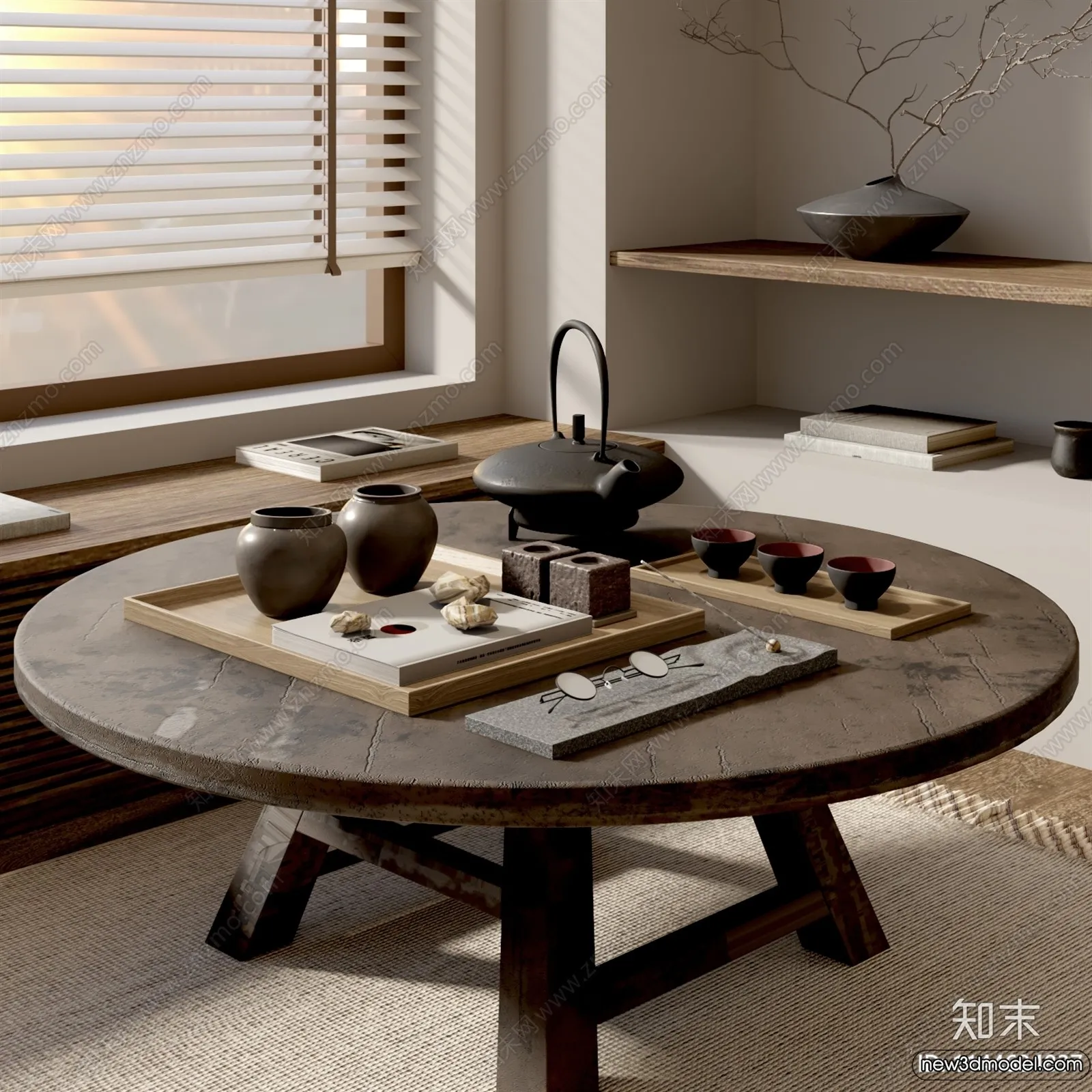 Coffee Table – 3D Models – 3D Furniture Models for Interior – 036