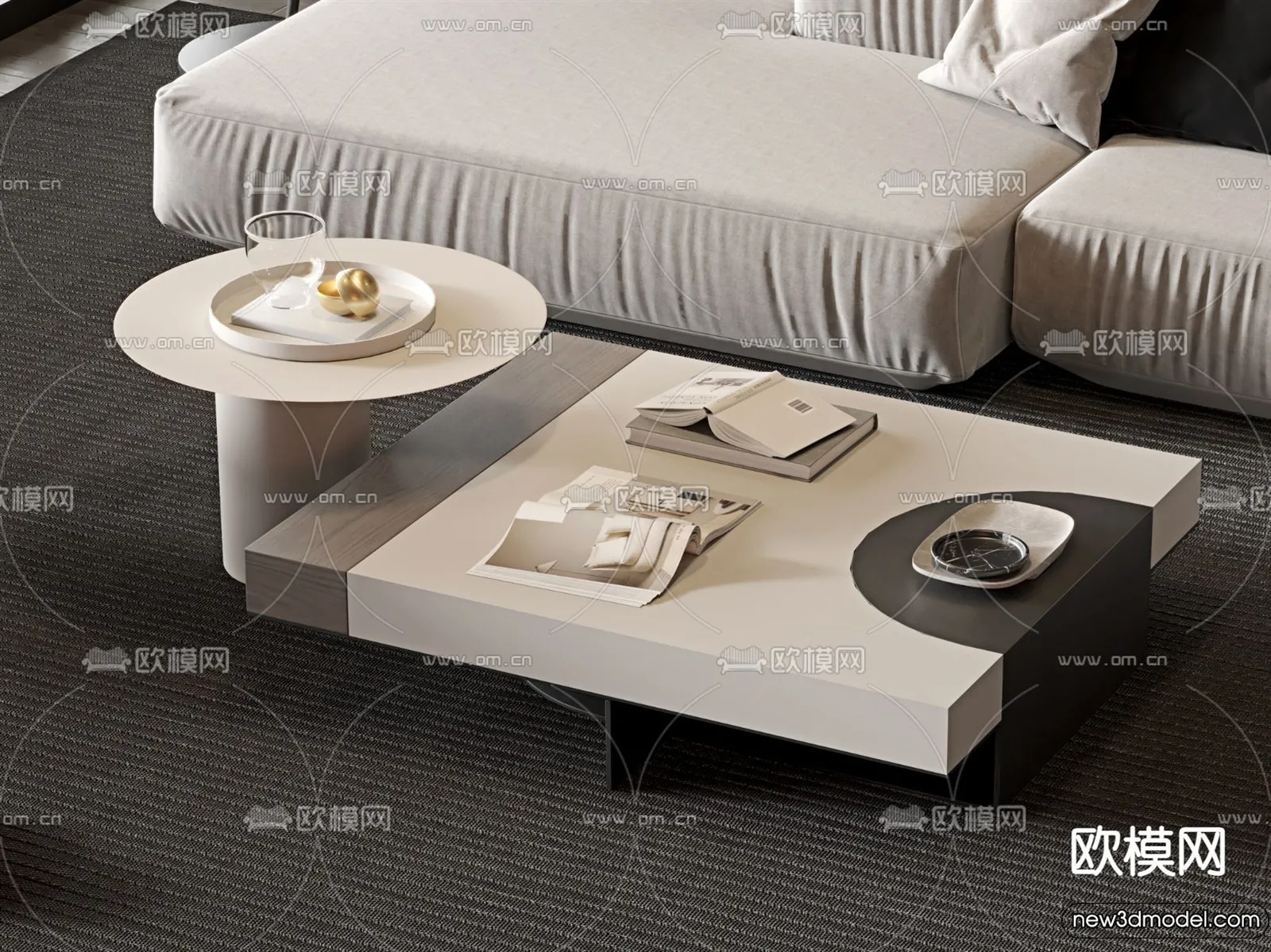 Coffee Table – 3D Models – 3D Furniture Models for Interior – 040