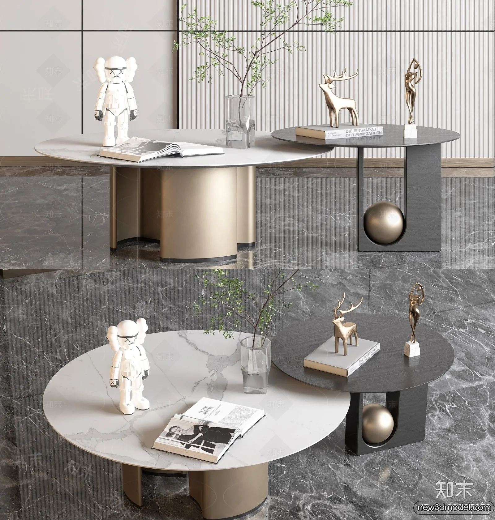 Coffee Table – 3D Models – 3D Furniture Models for Interior – 046