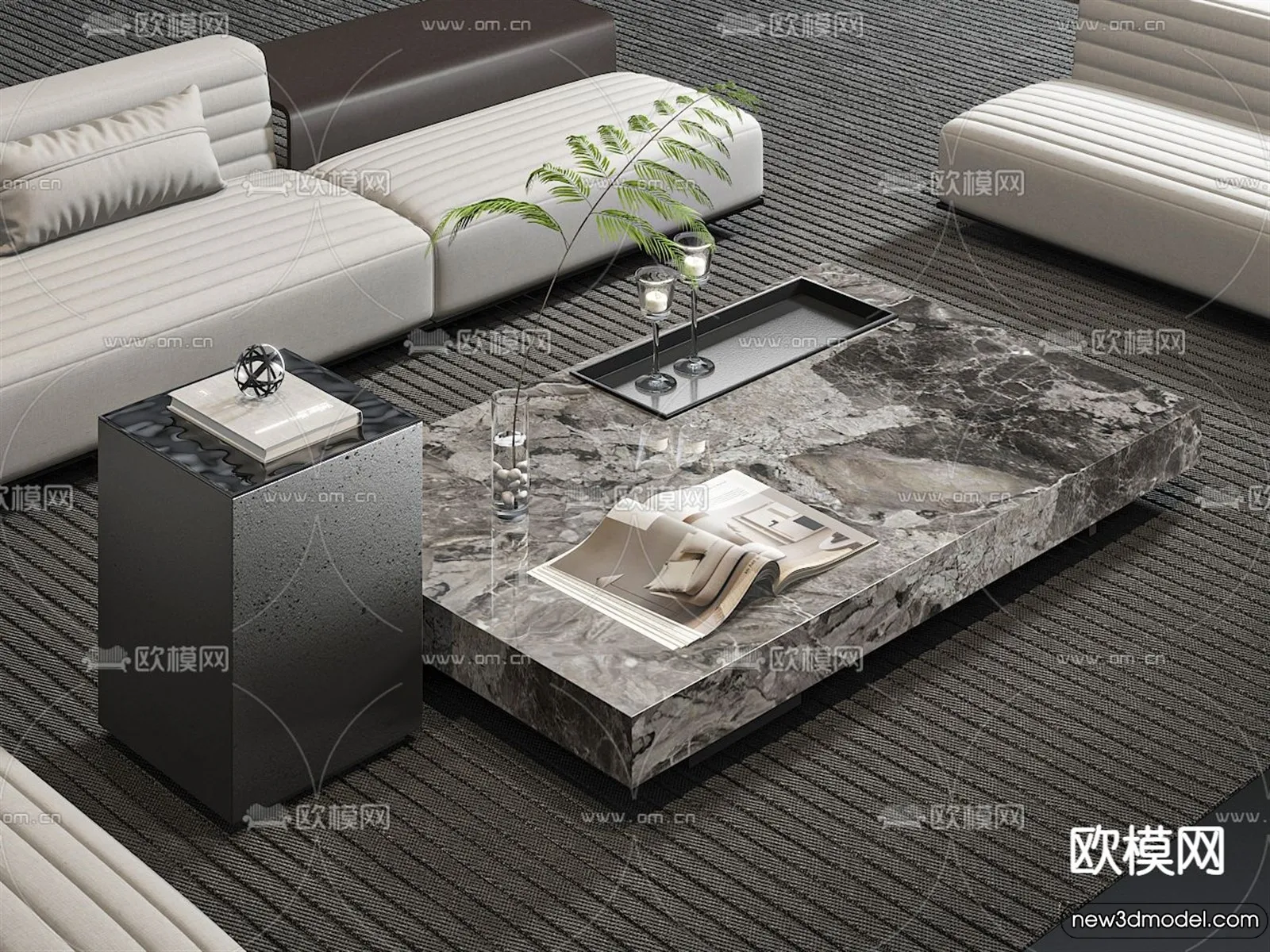 Coffee Table – 3D Models – 3D Furniture Models for Interior – 050