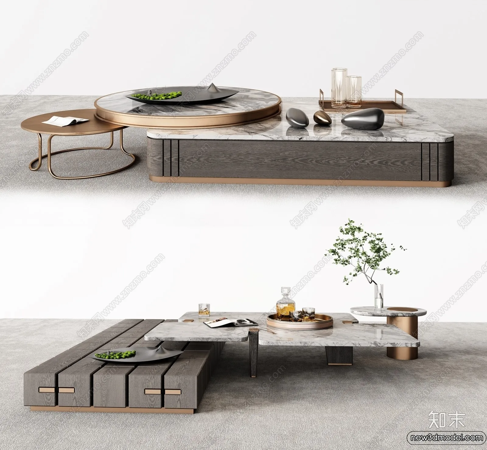 Coffee Table – 3D Models – 3D Furniture Models for Interior – 051