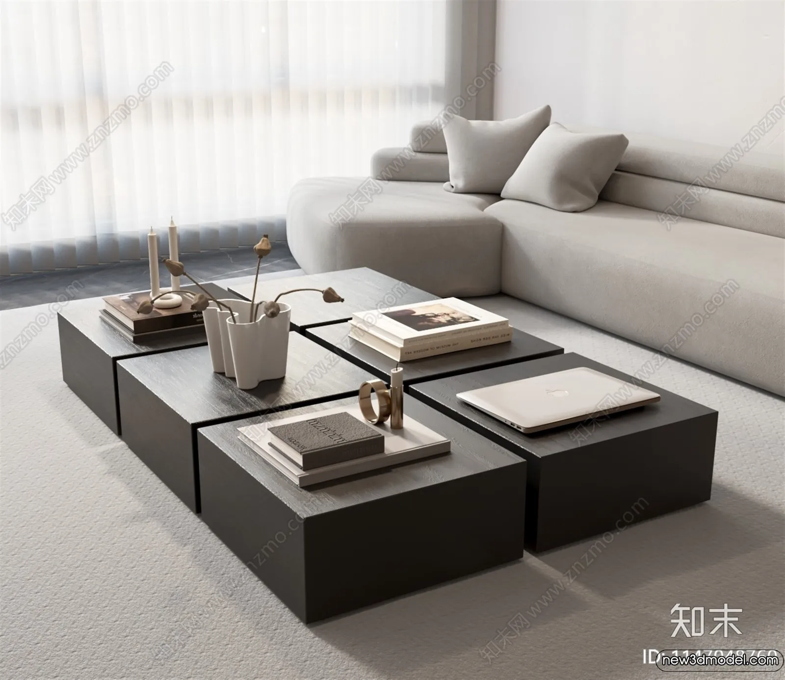 Coffee Table – 3D Models – 3D Furniture Models for Interior – 094