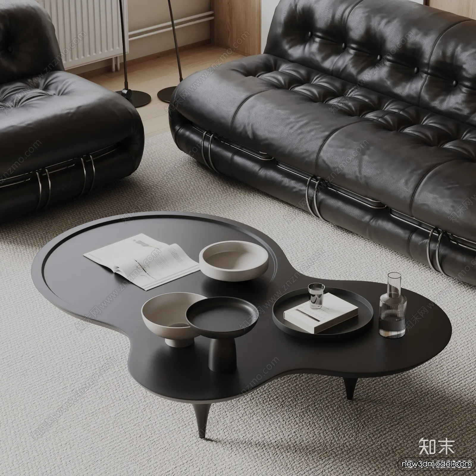 Coffee Table – 3D Models – 3D Furniture Models for Interior – 096