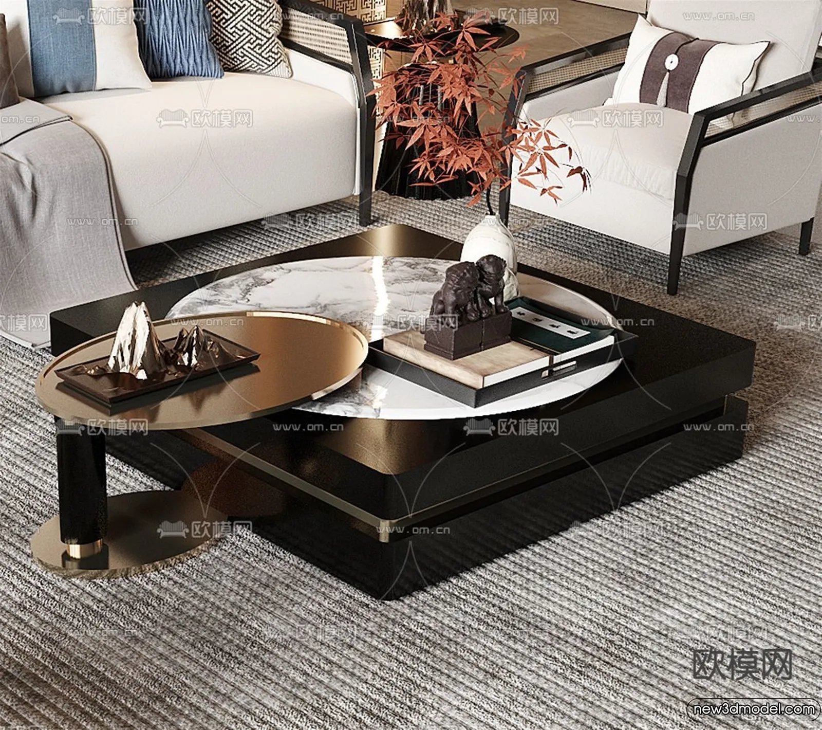 Coffee Table – 3D Models – 3D Furniture Models for Interior – 099