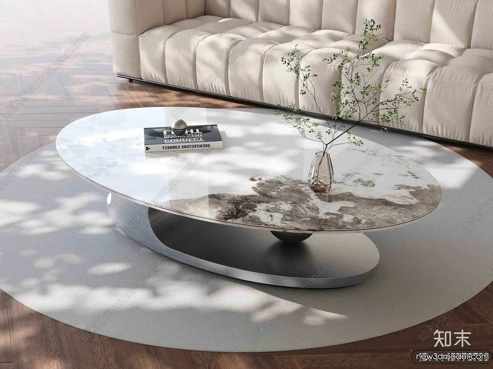 Coffee Table – 3D Models – 3D Furniture Models for Interior – 100