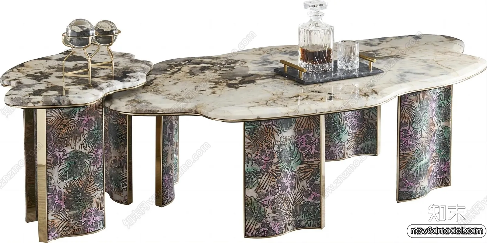 Coffee Table – 3D Models – 3D Furniture Models for Interior – 109