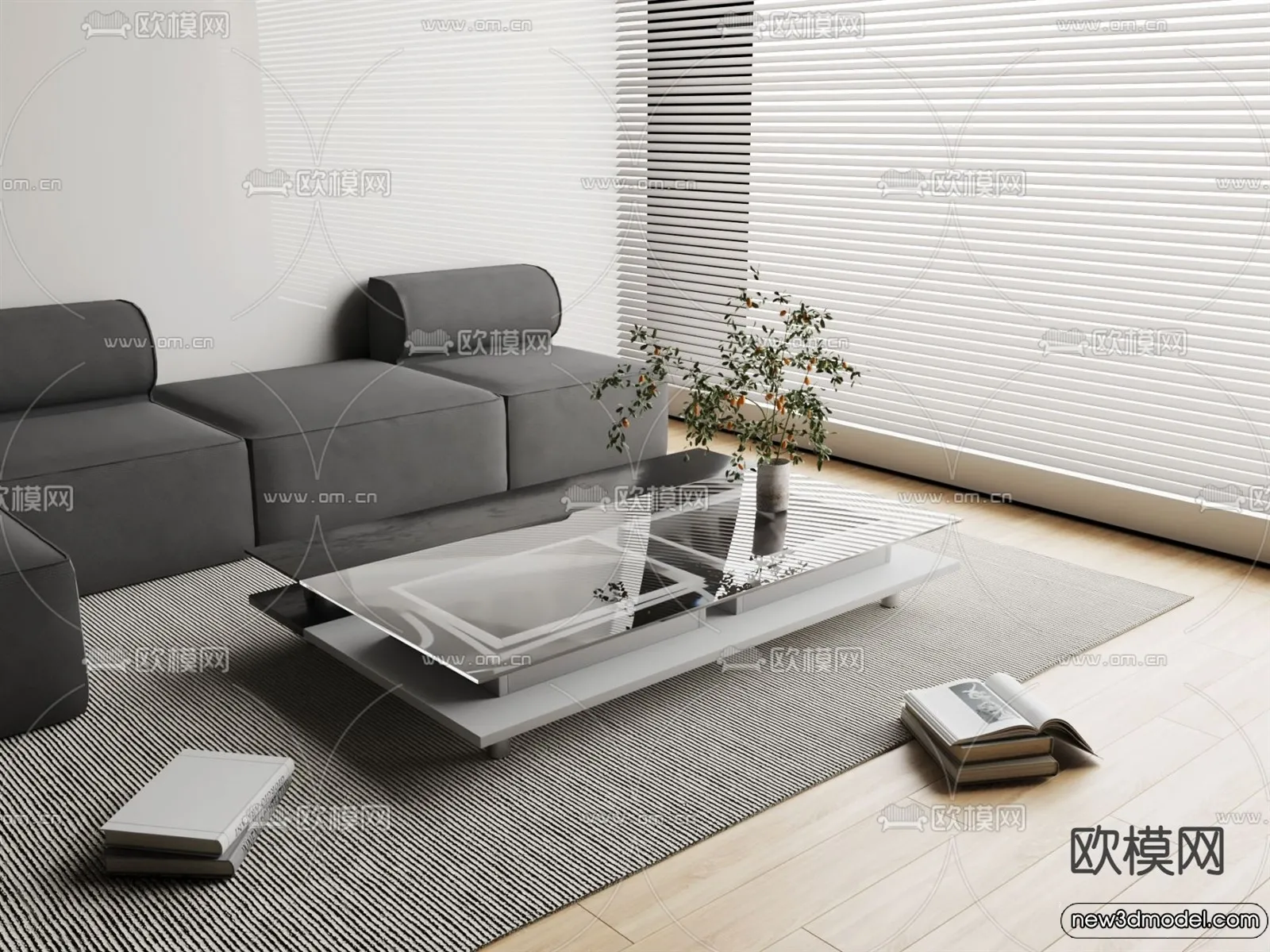 Coffee Table – 3D Models – 3D Furniture Models for Interior – 111